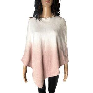 Barefoot Dreams Cozychic Ultra Lite Ocean Breeze Poncho Rose OS